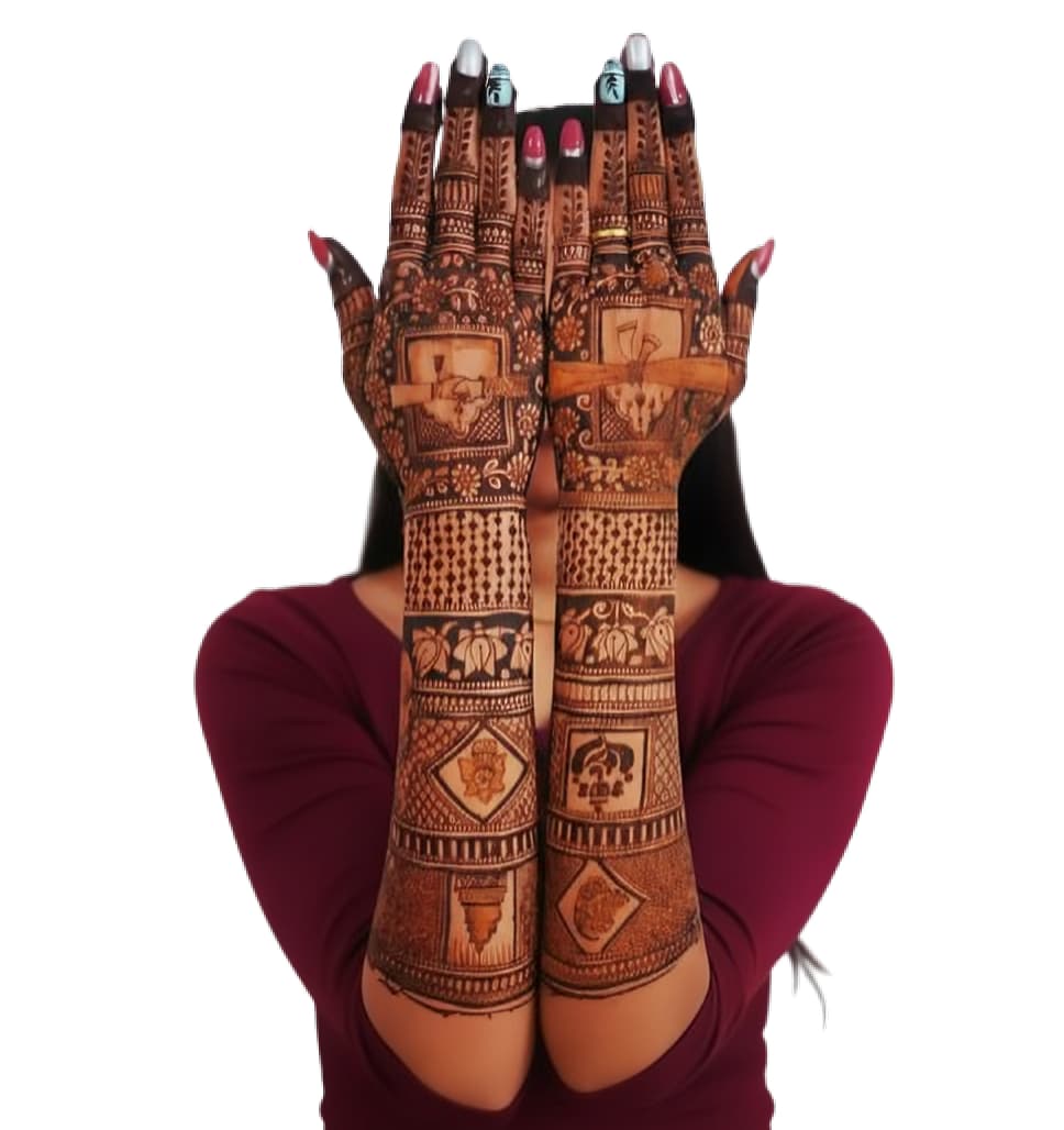 Traditional Mehandi Design